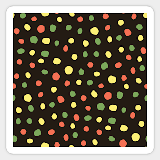 Minimal Colorful Abstract Pattern Sticker